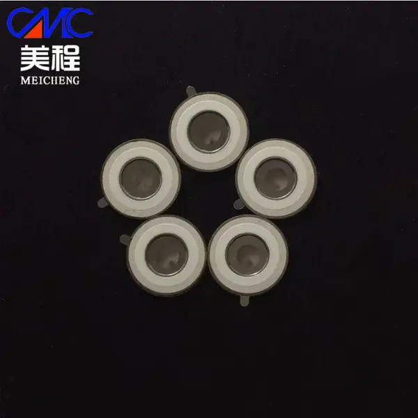 氧化铝无铅压电陶瓷 电子超声波 补水仪高频瓷雾化片 湖南美程