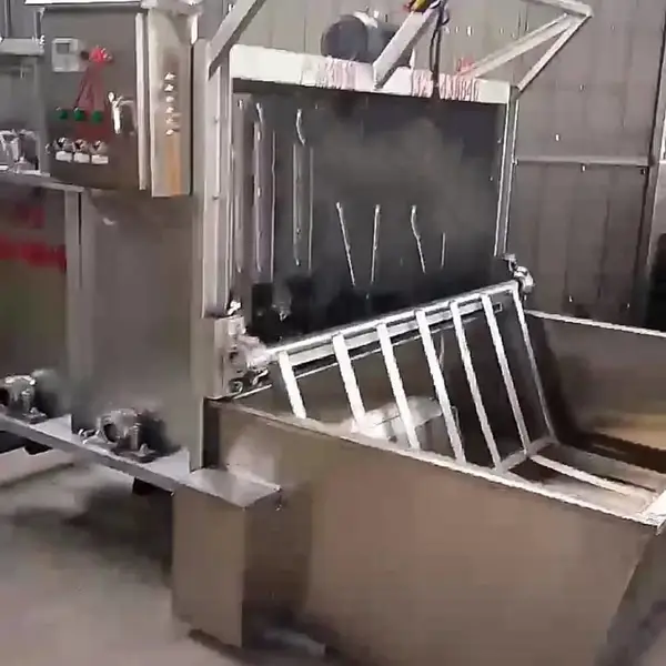 屠宰杀猪机器简易全自动生猪脱毛机不锈钢电加热烫猪池脱毛干净不伤猪养殖屠宰场个体户农村中小型家用可定制