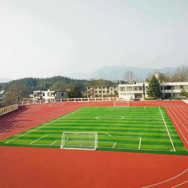 漳州塑胶跑道施工_大中小学校塑胶跑道施工_足球场篮球场排球场场地地面施工_能冠体育