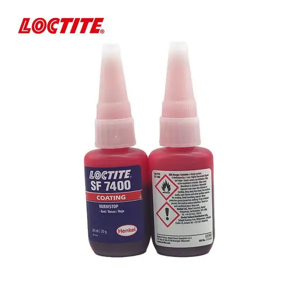 乐泰 SF7400红色标志液 防松胶 电子设备标记油墨胶溶剂型20ml