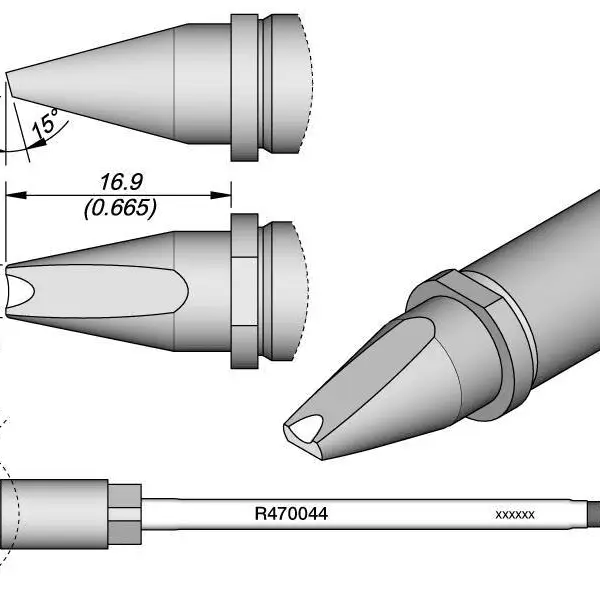 西班牙JBC捷毕禧R470048凿型烙铁头2.9 x 1滨州地区代理