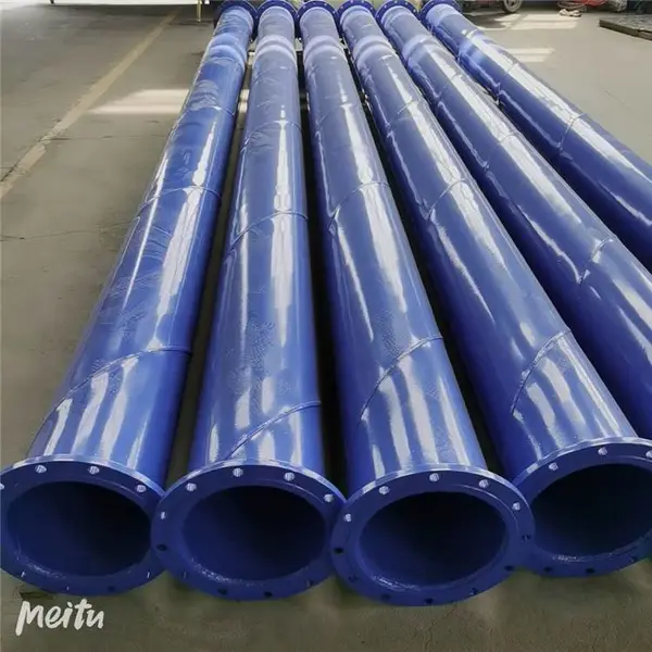 环氧树脂粉末涂塑管道 给水涂塑复合钢管 地埋外聚乙烯内环氧