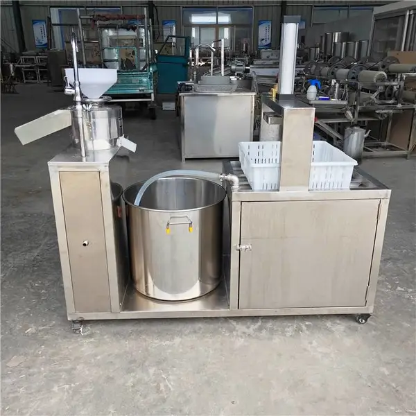 豆制品大型生产线定制 全自动小型豆腐加工机器 家用豆腐皮机