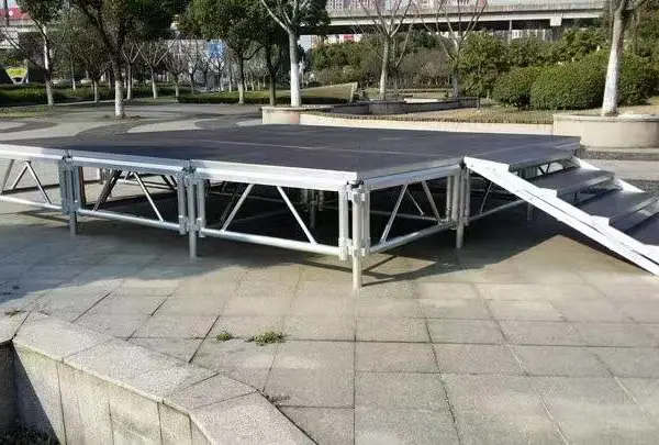 专用铝合金折叠舞台 大型音乐会搭建台 搭建便捷坚固耐用