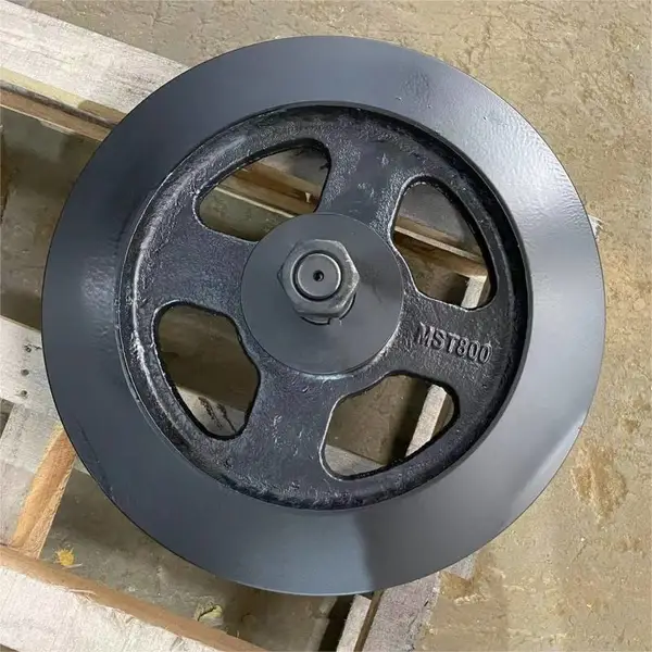 适用Morooka MST800引导轮1-15330-0010A 自卸履带运输车底盘配件定制 四轮一带