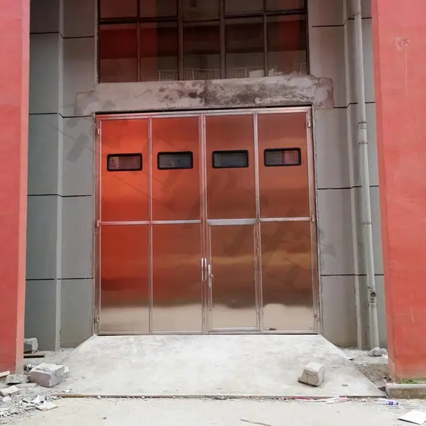 华旦—车间不锈钢保温门 不锈钢推拉保温门 欢迎定购
