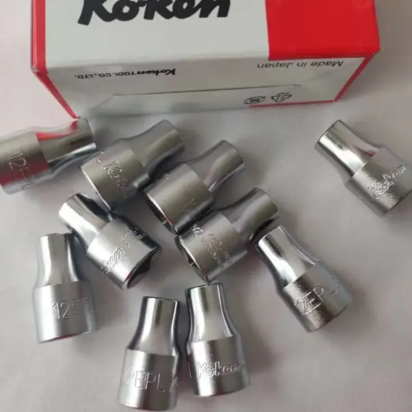日本KOKEN山下工业 套筒4425-12EPL 10 14 16 18 20 RS4425/6-E