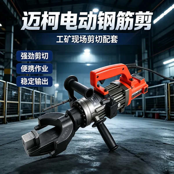 建筑工地RC20手提钢筋切断机 单人操作省时省力