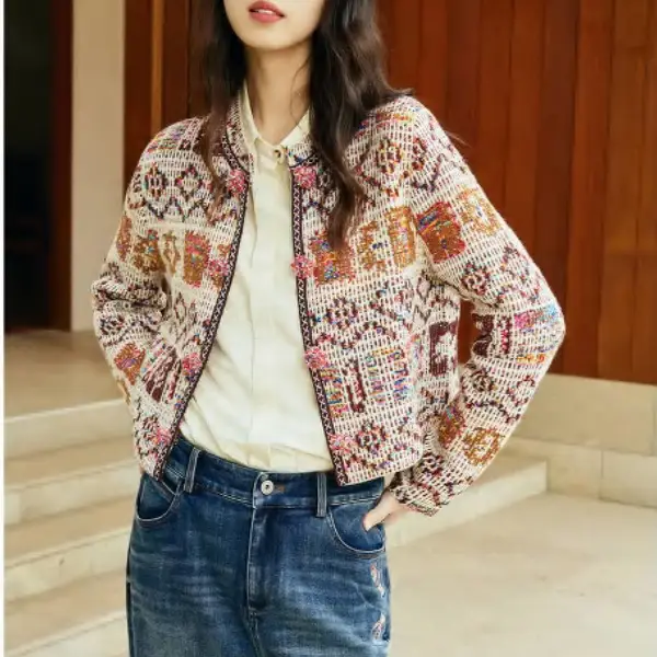 品牌XINGAI歆艾 专柜撤柜折扣批发女装 货源秋冬休闲文艺风 供应链