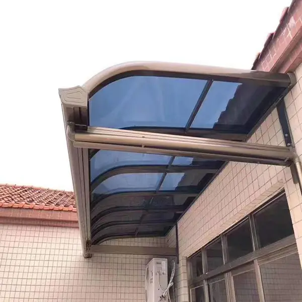 北京定制铝合金窗台雨棚 阳台雨棚 遮阳棚别墅遮阳产品定做