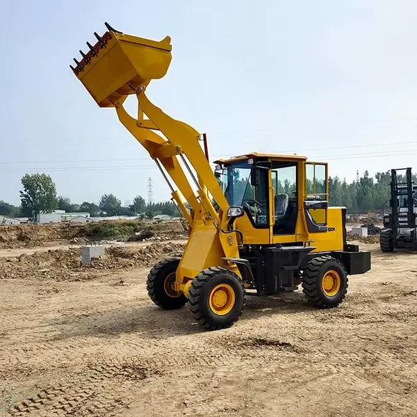 建筑工地用装载机铲车四驱小型家用农用柴油装卸铲车德翊机械