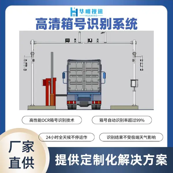 货场集装箱识别系统 99%识别率推动堆场智能化升级