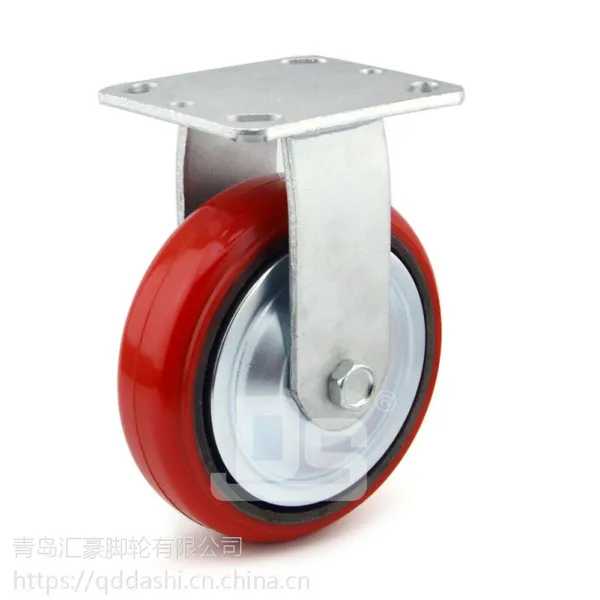 重型脚轮 铁芯聚氨酯 载重320-400kg