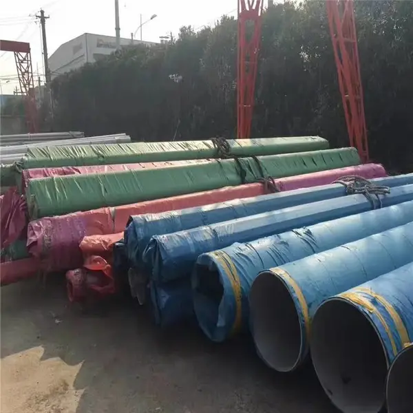 供应美标304不锈钢焊管 630x10钢管 机械加工用管焊缝探伤