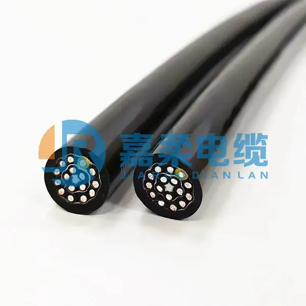 耐弯折机器人动力电缆 带屏蔽抗干扰 码垛机器人用柔性电缆