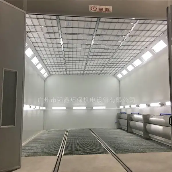 广州厂家供应家具水帘式喷漆房 水过滤环保喷漆房五金家具无尘喷漆房 全国包安装