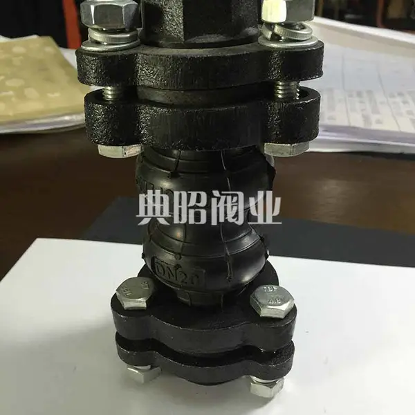 双球可曲挠性橡胶接头 双球螺纹橡胶接头 丝扣橡胶软连接 空调软接头