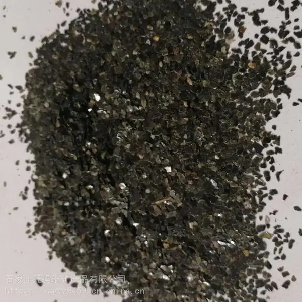 供应黑色岩片 黑云母岩片 云母岩片 彩色岩片 茶色岩片