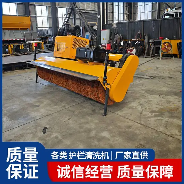 车载式除雪滚刷市政道路环卫叉铲车改装扫雪机可拆清雪车设备