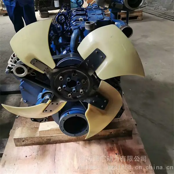 潍柴WP4G80E231柴油机 SPL800转盘式水井钻机用发动机