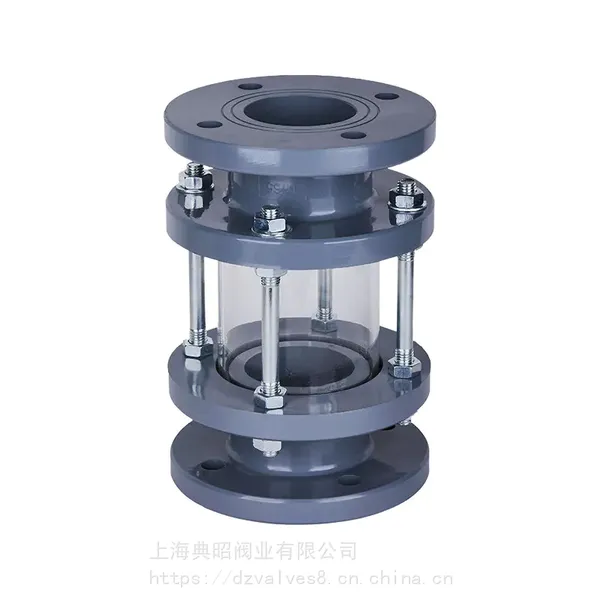 CPVC塑料法兰视镜 CPVC塑料油位法兰视镜