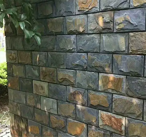 天然蘑菇石别墅室外墙瓷砖庭院背景墙自建房外墙砖