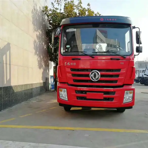 勾机挖掘机拖车 东风单桥平板车 二手平板车销售