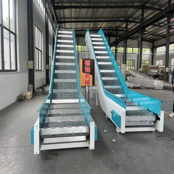 环形转弯链板运输机不锈钢链板输送机消毒用品板链输送设备