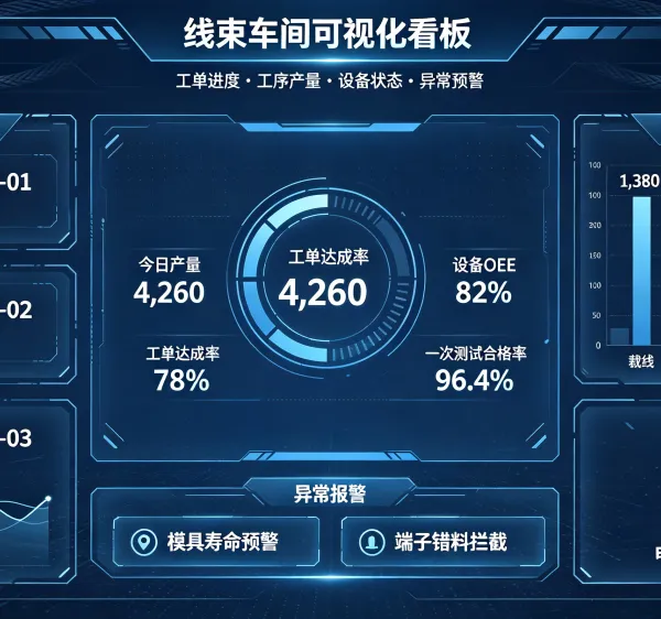 星服线束行业MES系统:聚焦线束生产全流程管理