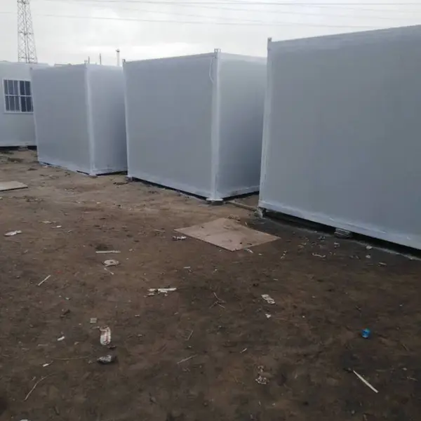 达茂旗7.5公分防火岩棉彩钢板组装折叠集装箱房
