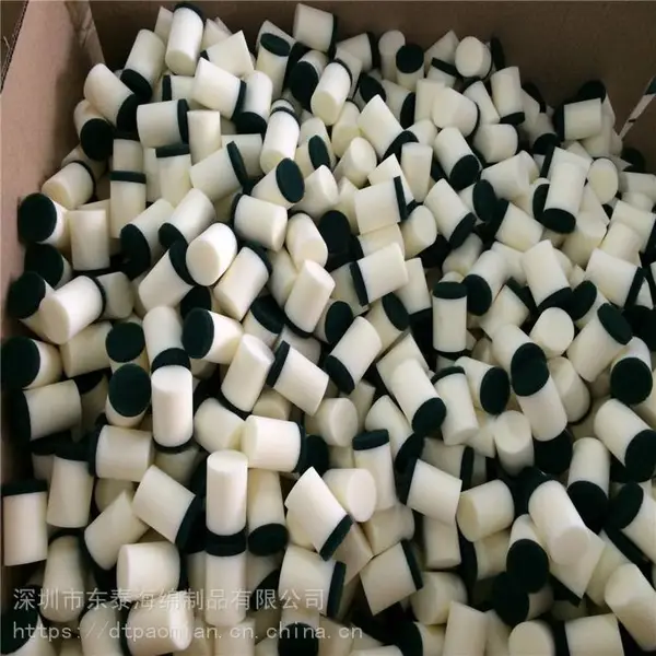 油污管道清洗射弹高密度海绵射弹气动管射弹海绵柱地暖清洗弹