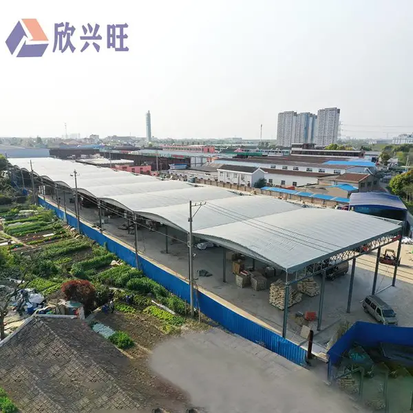 户外移动折叠雨棚-活动仓储雨蓬-电动推拉帐篷可定制遮阳