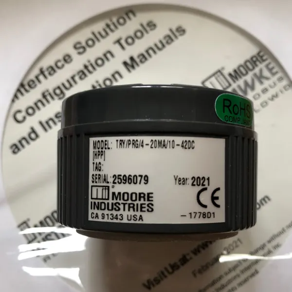 优势供应 Moore Industries 温度变送器 TRY/PRG/4-20MA/10-42DC