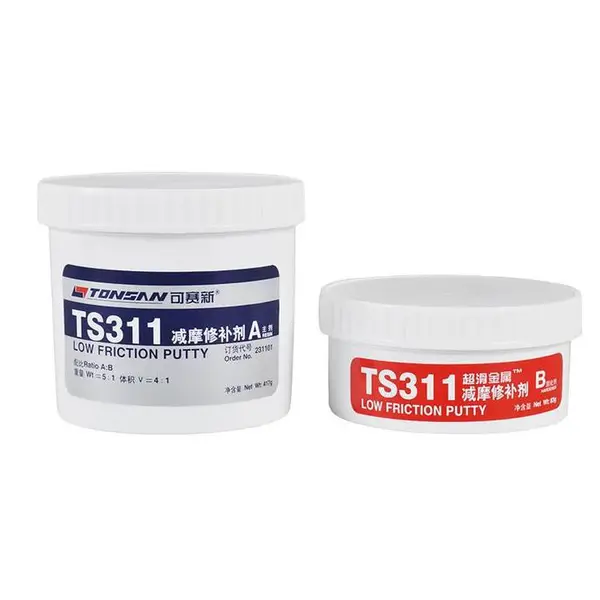 可赛新TS311减磨胶 减摩修补剂 修补胶 机床导轨表面修复胶