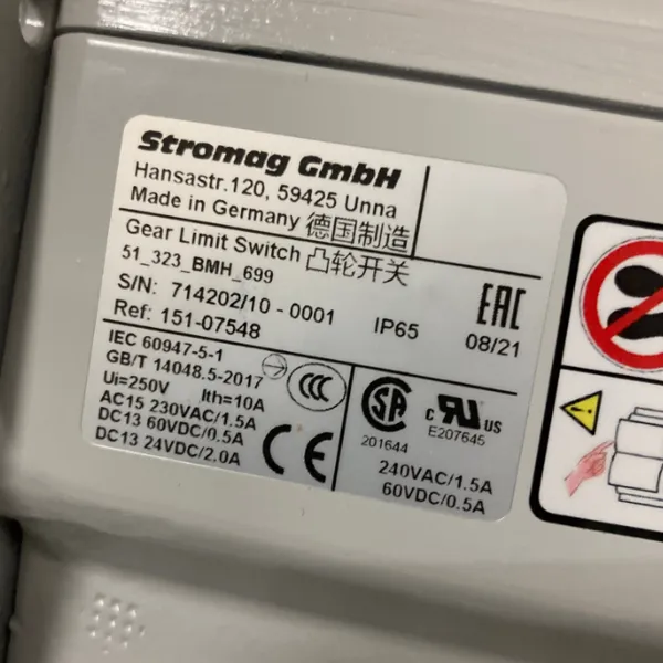 ���ƹ�Ӧ stromag ͹����λ���� 51_323_BMH_699