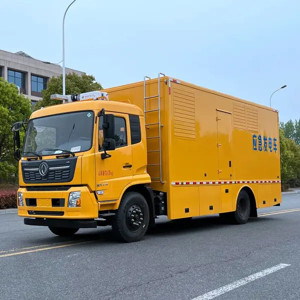 200千瓦移动电源车 应急抢险救灾 沃尔沃发电机组