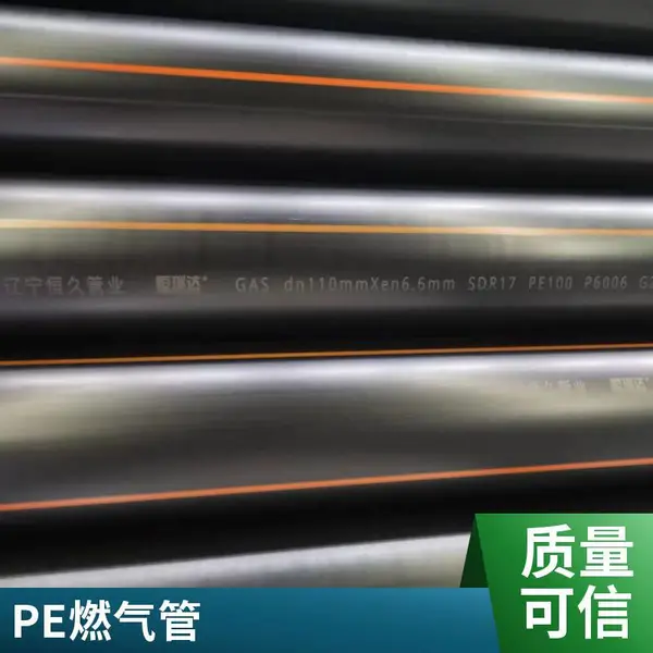 HDPE�����ܵ� ú��ȼ������ ֧�ֶ��� PE�� ��� DN200