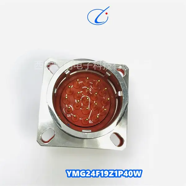 YMG系列 YMG24F4Z1P40N 4芯方盘航空插座 卡口圆形连接器 骊创