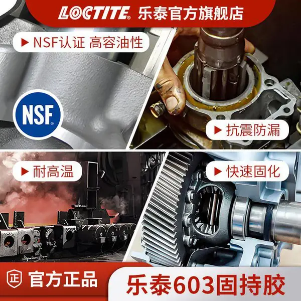 ��Ʒ��̩ 603 �ֽ̳� NSF��֤ �������� �����© �͸��� ���ٹ̻� 50ml