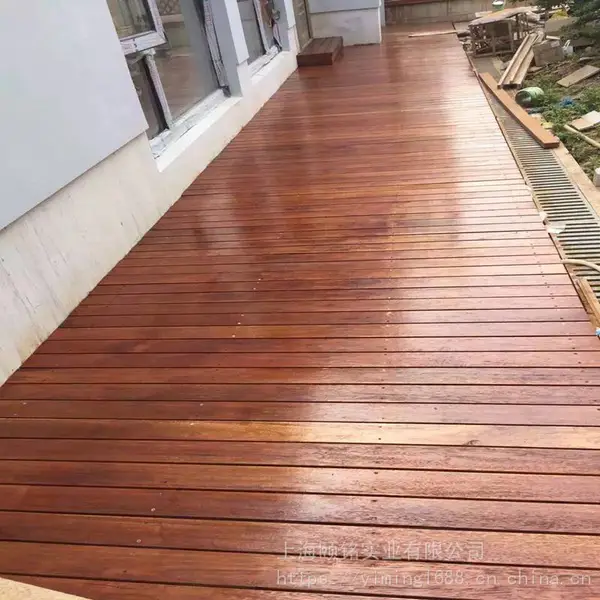 菠萝格防腐木|茶台桌面大板|办公桌面板定做