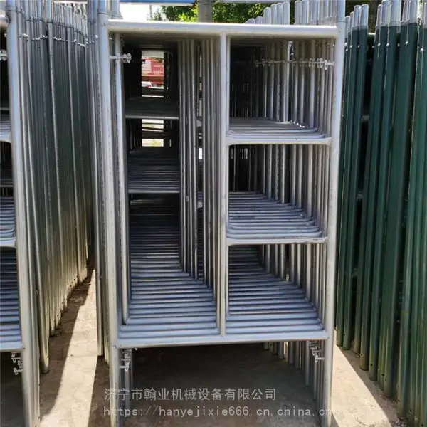 移动脚手架 热镀锌装修移动式脚手架 梯形活动架子 门式脚手架