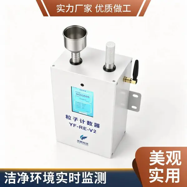 连续在线监测口罩厂 粒子计数器 口罩生产洁净车间颗粒浓度检测设备