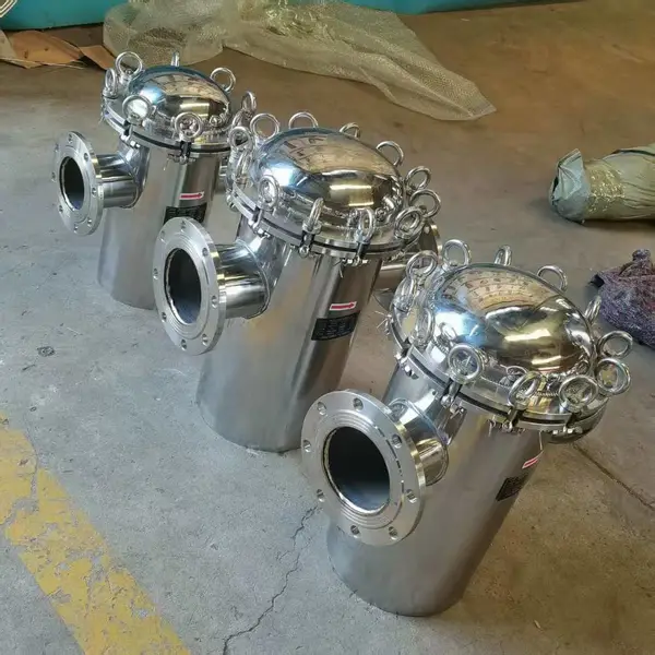 不锈钢直通篮滤器 化工流体输送 耐腐蚀固渣分离过滤设备