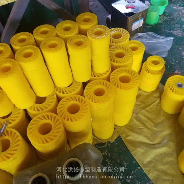 河北洪扬定制 聚氨酯太阳轮 聚氨酯送纸轮 聚氨酯压纸轮