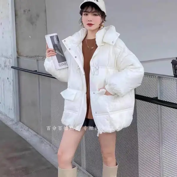 吉林女士短款保暖棉衣十元模式地摊产品东大门羽绒棉服尾货女冬装库存棉服批发货源