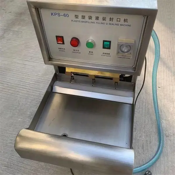 自动封口方便 水泡泥袋真空封口机 KPS-60水泡泥袋真空封口机