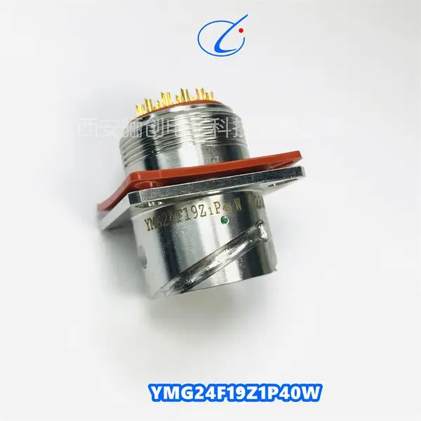 YMG系列 YMG24F19Z1P40N 4芯方盘航空插座 卡口线簧圆形连接器