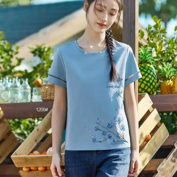 尾货女装福利专场 美颜子26夏新款上衣 大码时尚女装货源批发