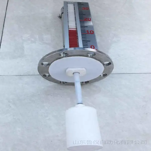 磁性浮子液位计鲁自仪LY-UHZ磁翻柱液位变送器顶装侧装防腐防爆
