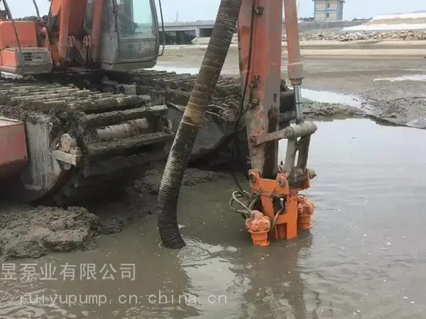 挖机抽沙泵,液压泥沙泵,搅拌挖机渣浆泵 高铬耐磨合金 淄博瑞昱泵业